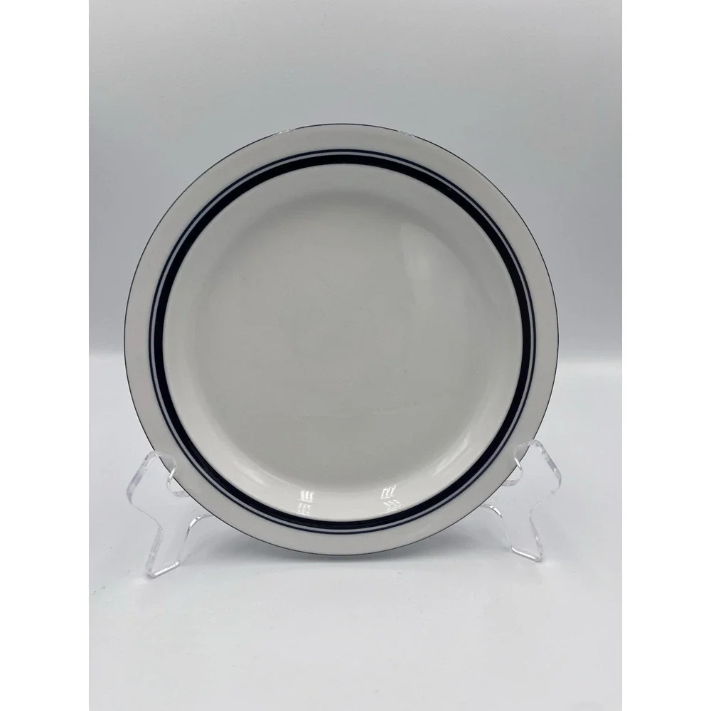 Dansk Bistro Christianshavn Blue Bread & Butter Plate Scandinavian 7 1/4